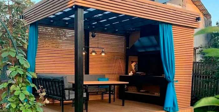 Строительство дачных беседок